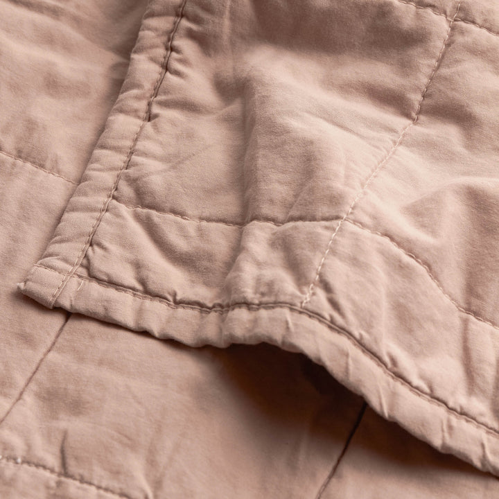 Hebden Washed Cotton 150x200 Bedspread Cotta - image 4