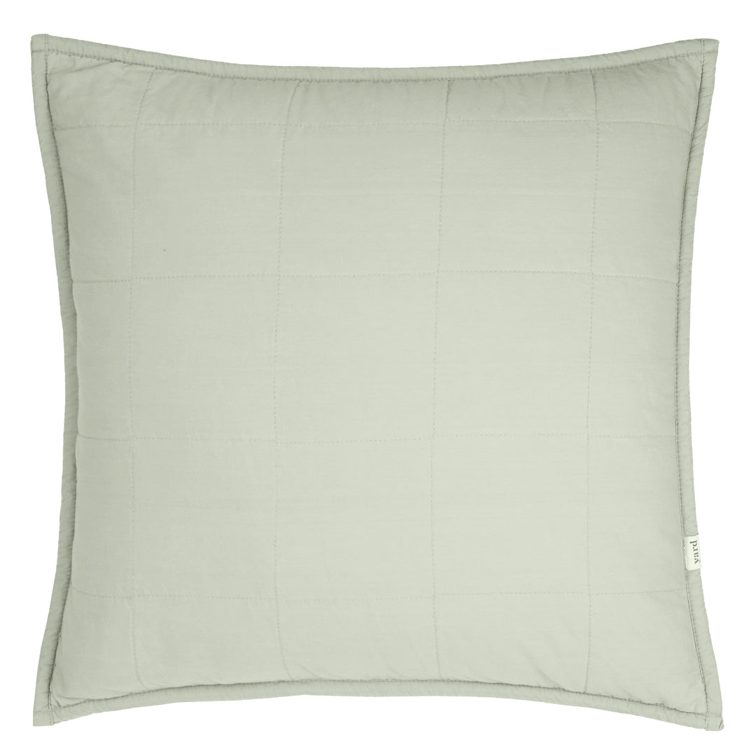 Hebden Washed Cotton 55x55 Cushion Case Bay Green - image 2