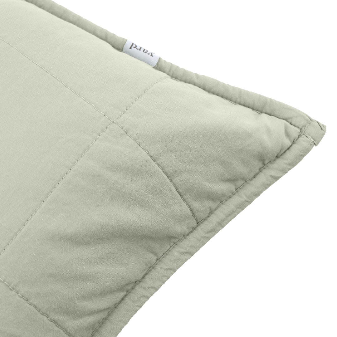 Hebden Washed Cotton 55x55 Cushion Case Bay Green - image 4