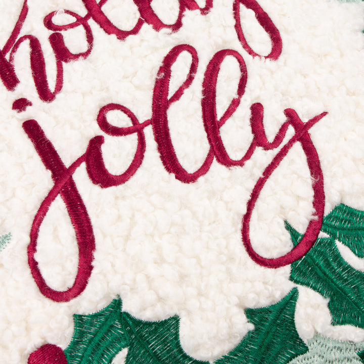 Holly Wreath 45x45 Cushion Case Multi - image 5