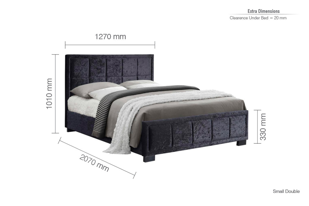 Hannover Small Double Bed