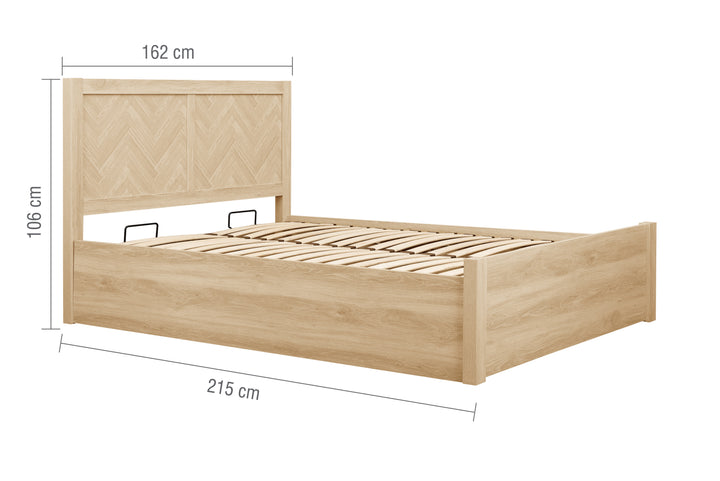 Herringford King Ottoman Bed