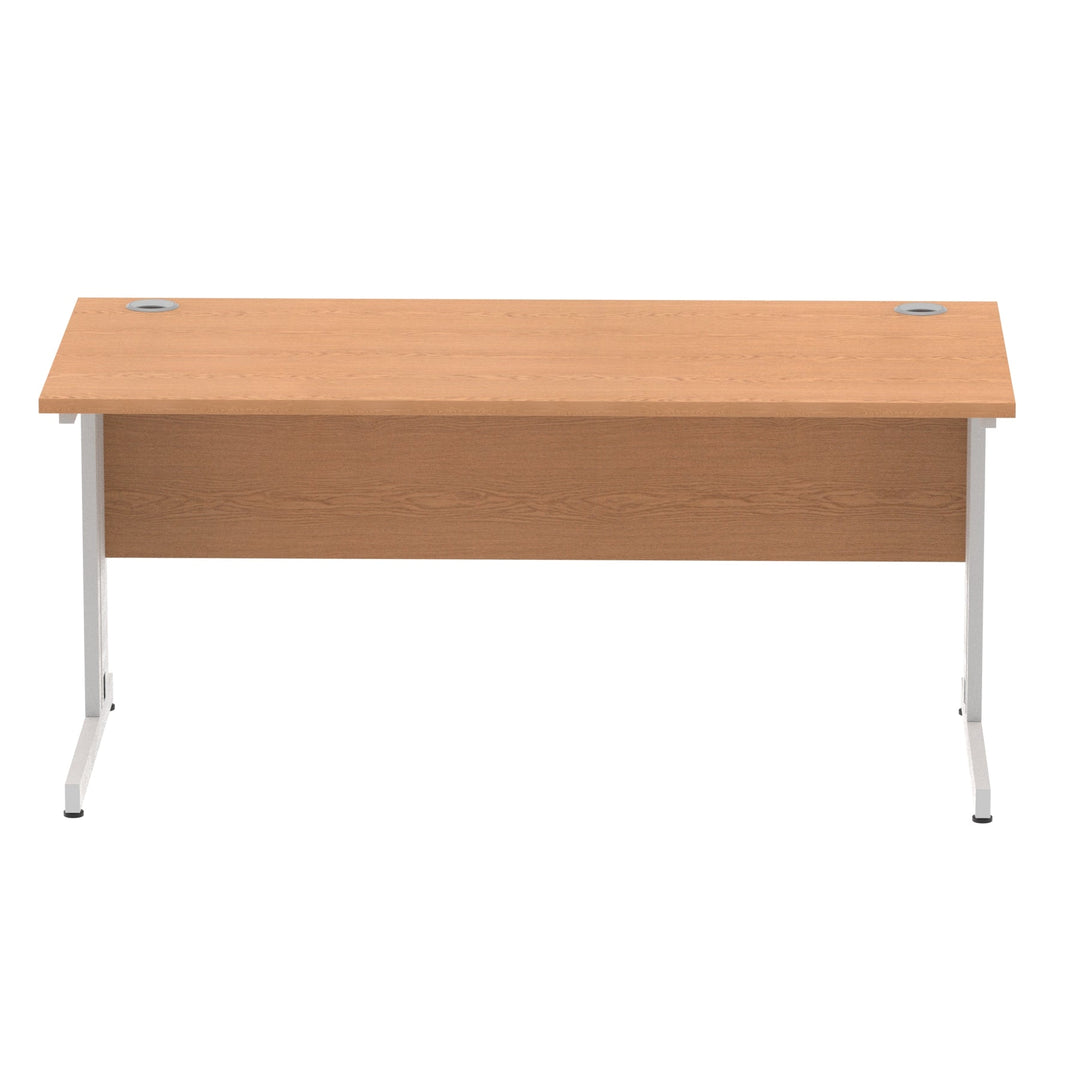 Impulse 1600mm Straight Desk Cable Managed Leg