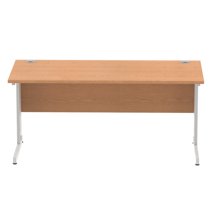 Impulse 1600mm Straight Desk Cable Managed Leg