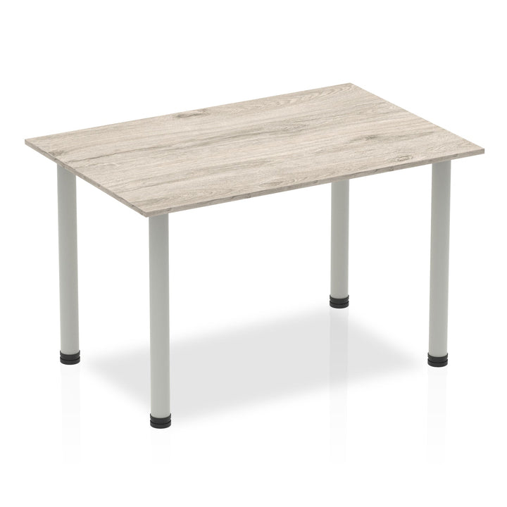 Impulse 1200mm Straight Table With Post Leg