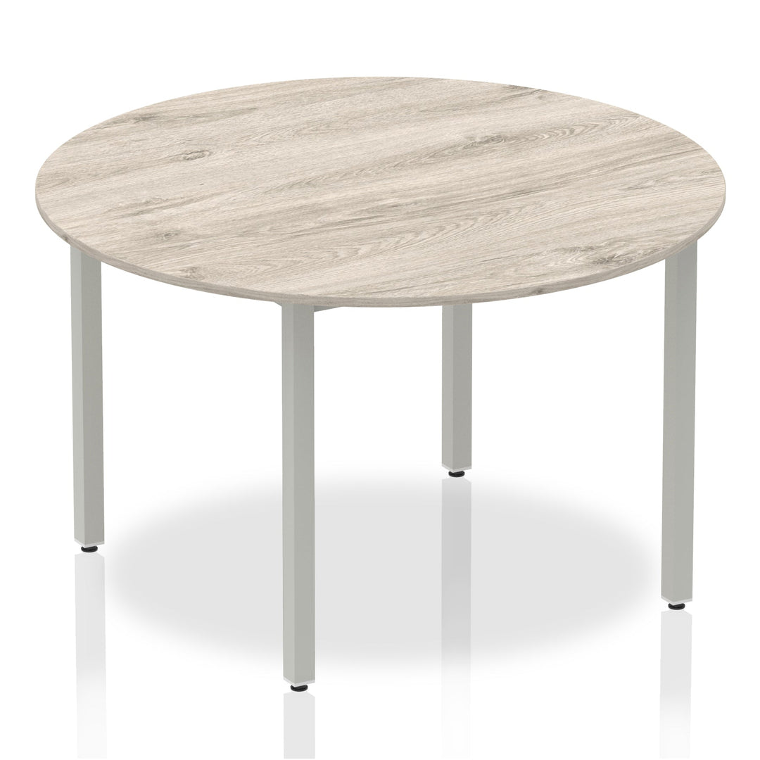 Impulse Round Table With Box Frame Leg