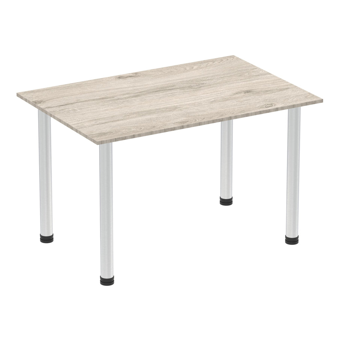 Impulse 1200mm Straight Table With Post Leg