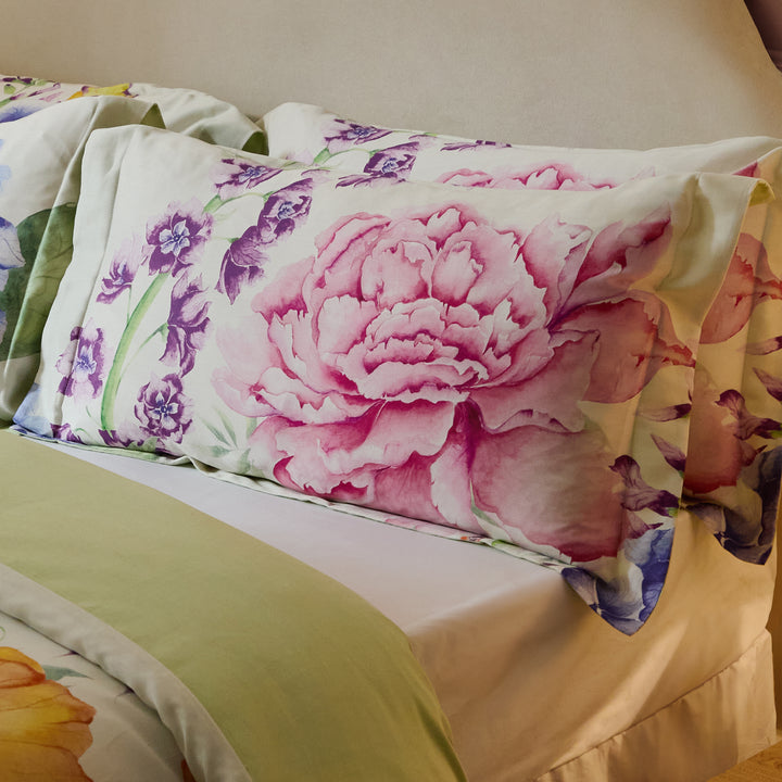 IDALIA FUCHSIA SUPER KING DUVET SET MULTI