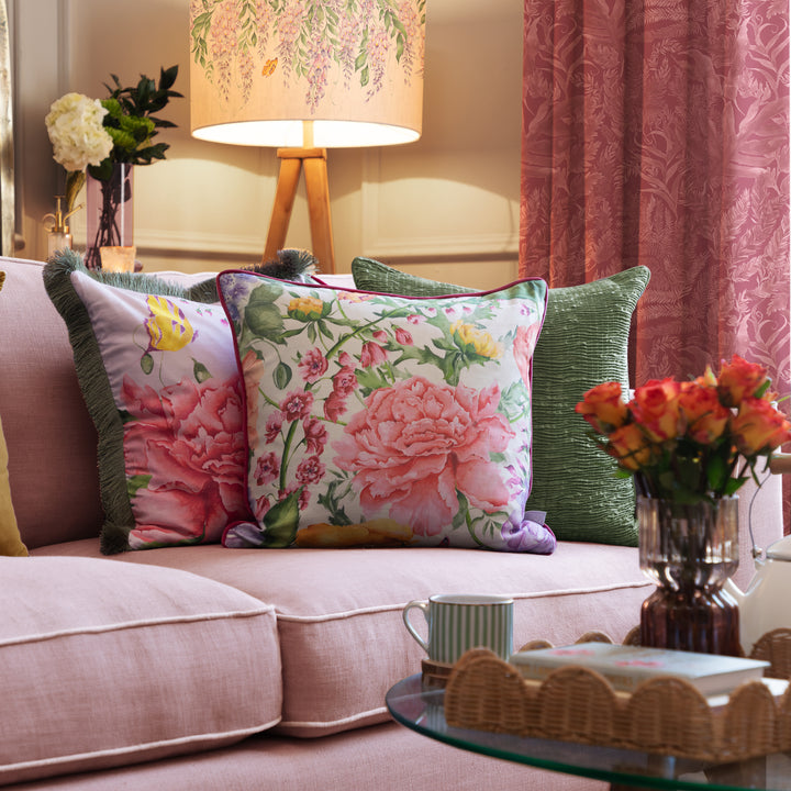 IDALIA 50X50 CUSHION CASE FUCHSIA