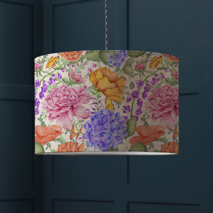 IDALIA FUSCHIA EVA 30CM LAMPSHADE MULTI