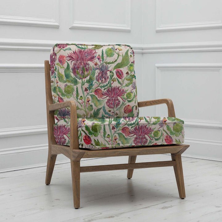 IDRIS CHAIR FAIRYTALE BRISTLE DAMSON