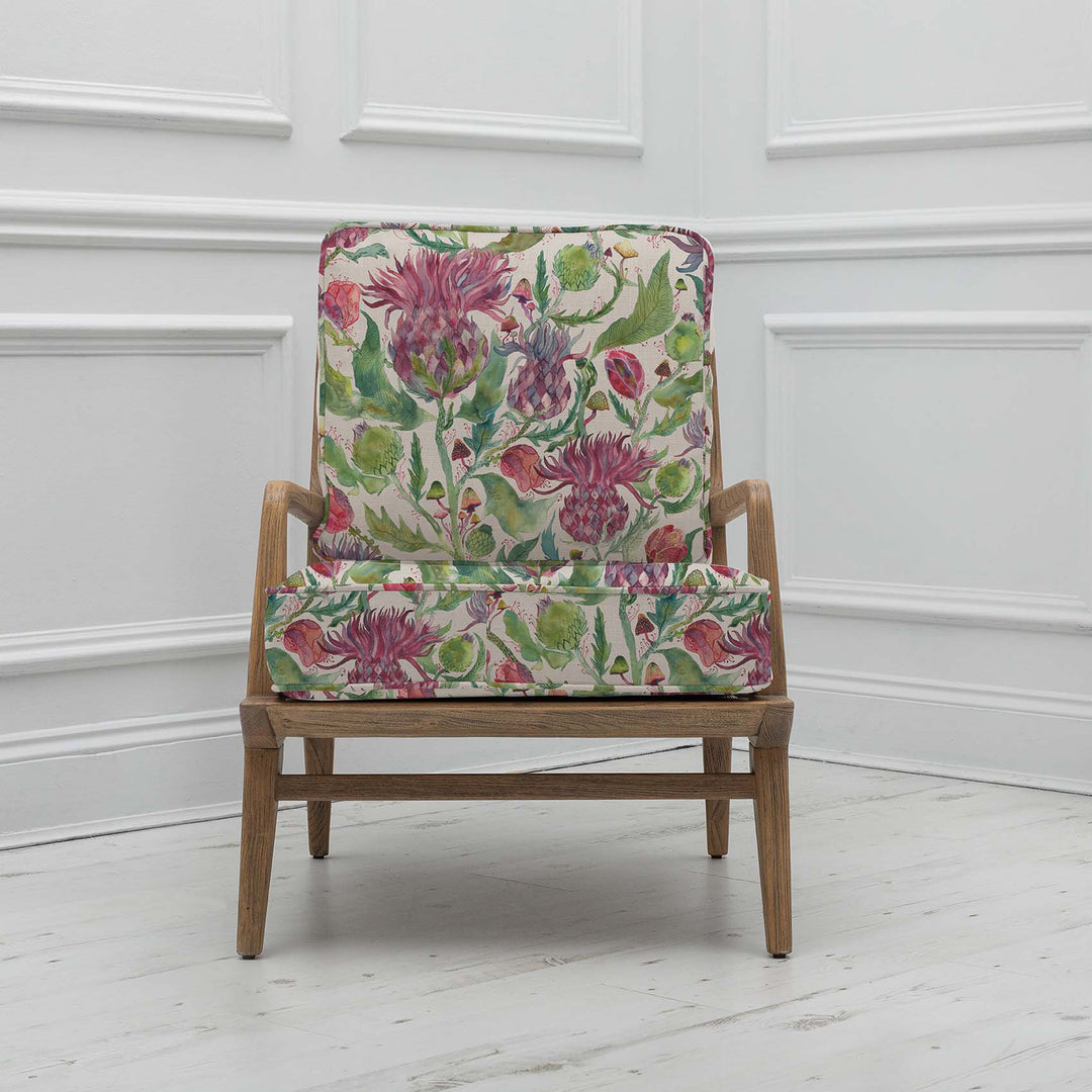 IDRIS CHAIR FAIRYTALE BRISTLE DAMSON