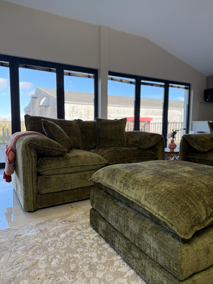 Solaya Sofa Green 2 Seater