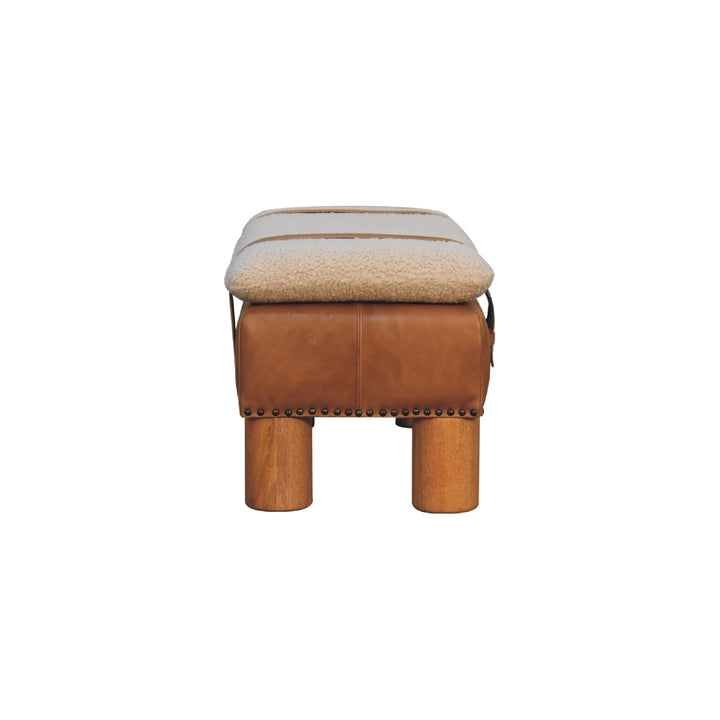 Strapped Cylinder Bench