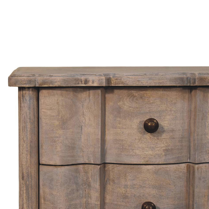 Lume Washed Bedside Table