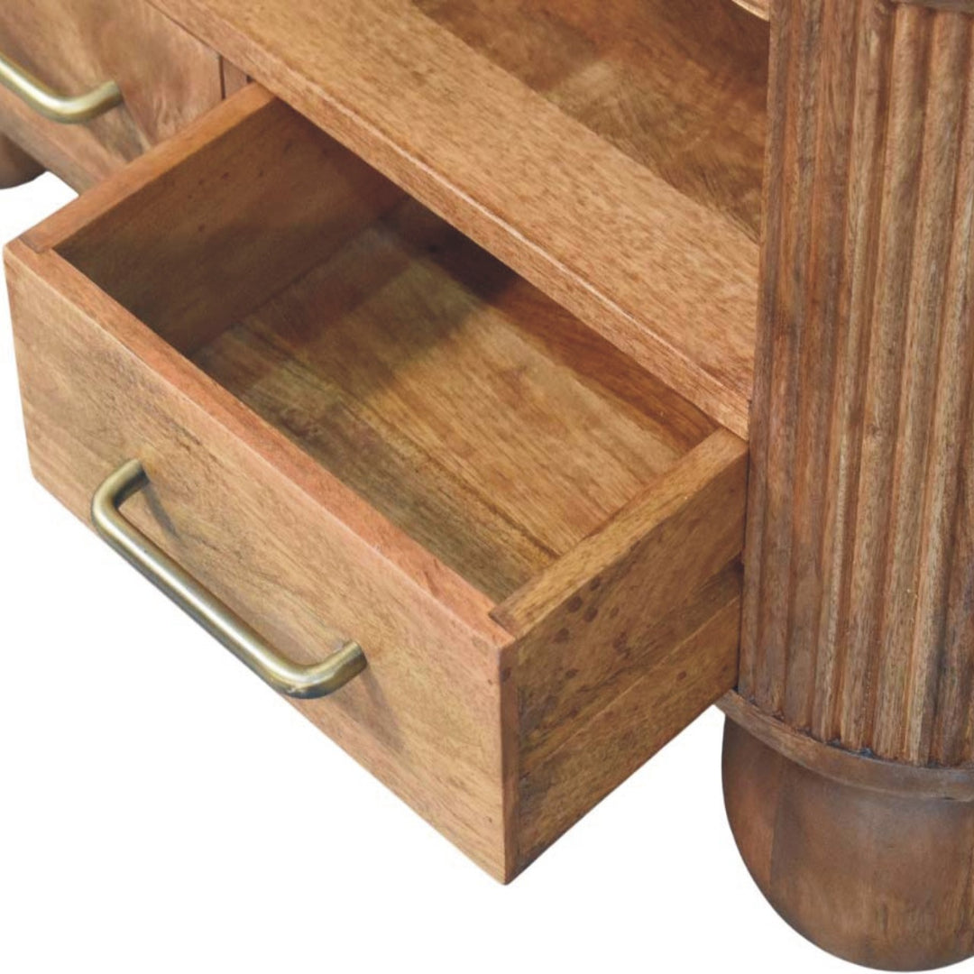 Briarwood Fluted Coffee Table