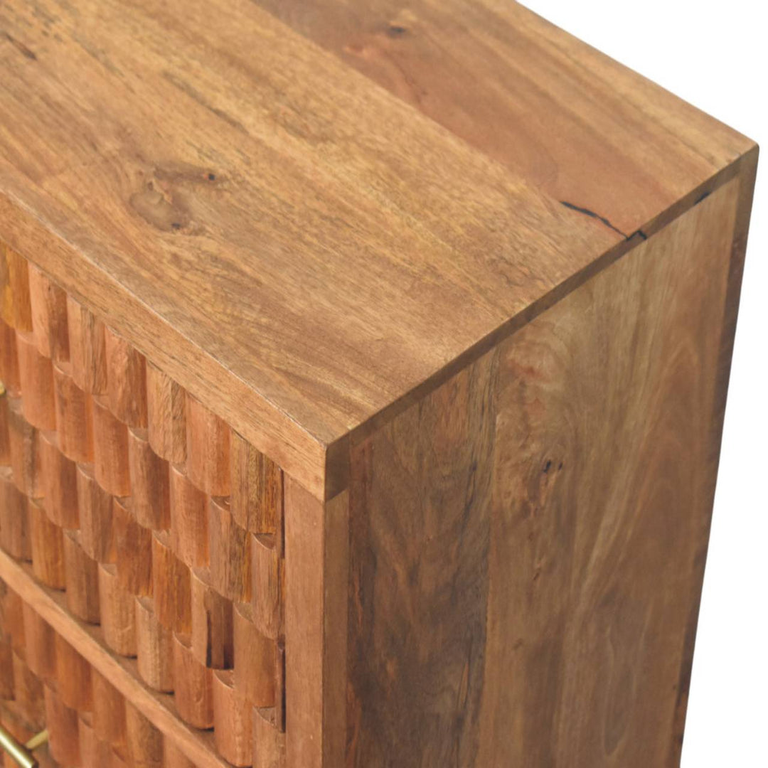 Cadiz Carved Storage Chest