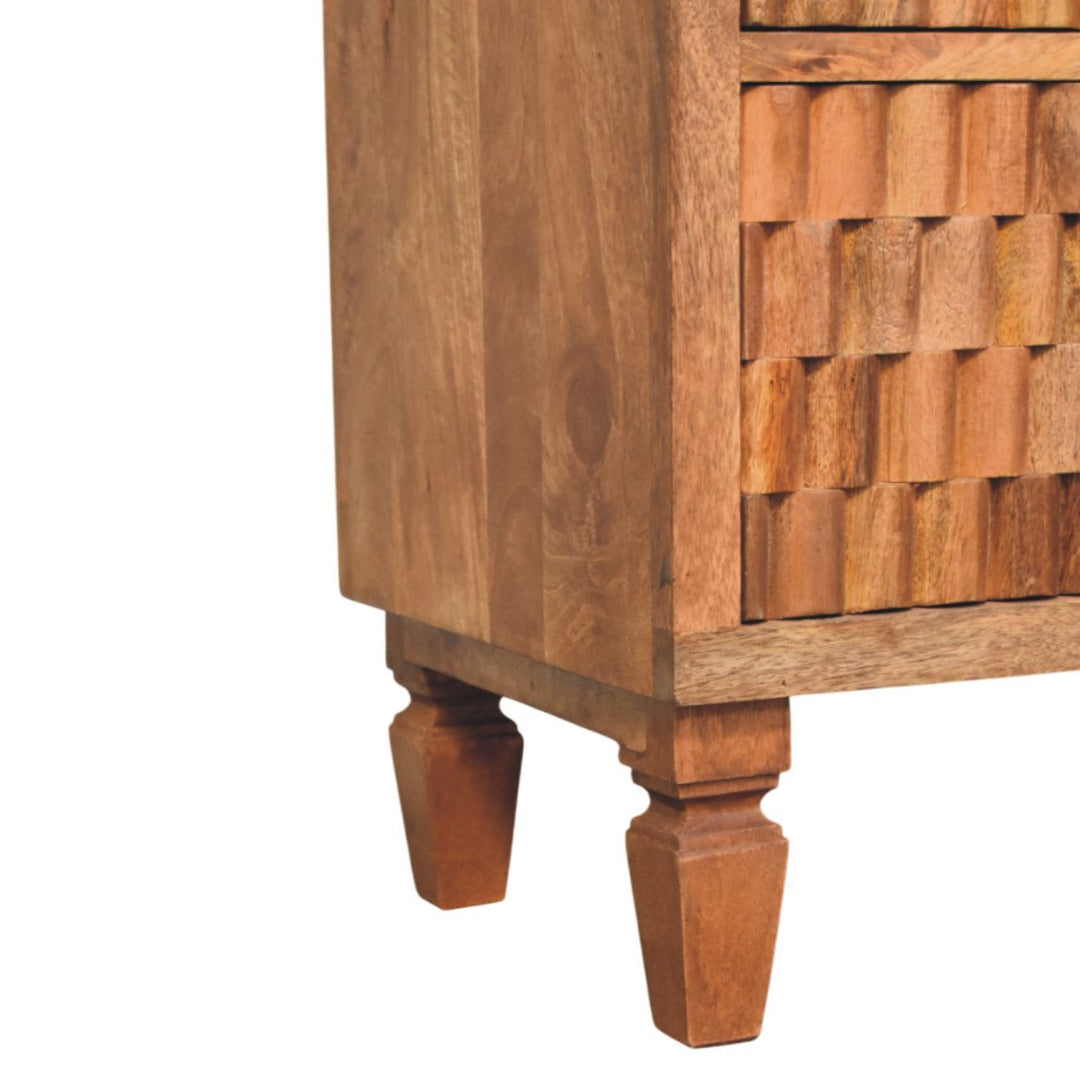 Cadiz Carved Storage Chest