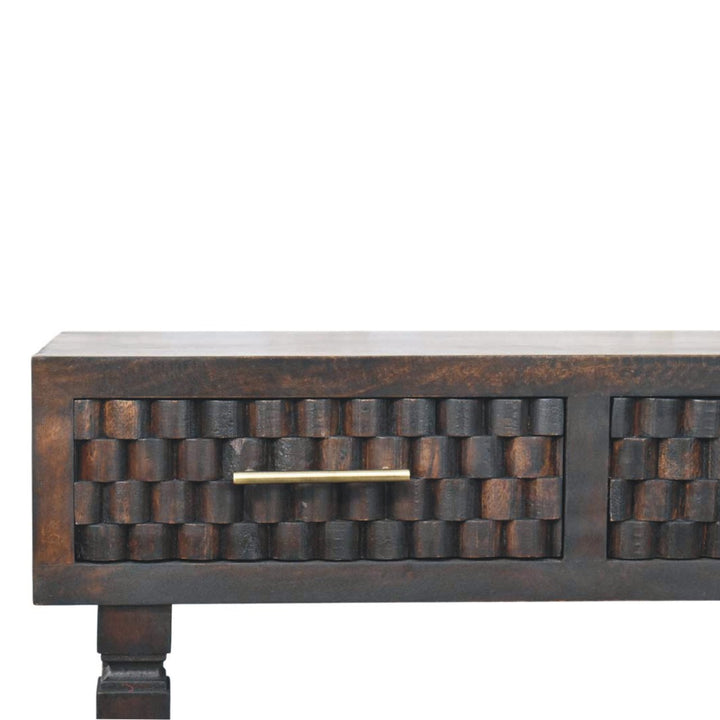 Cadiz Carved Slim Console