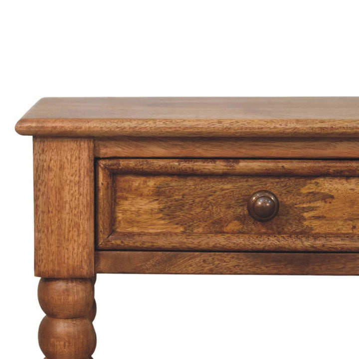 Spindle Bedside Table