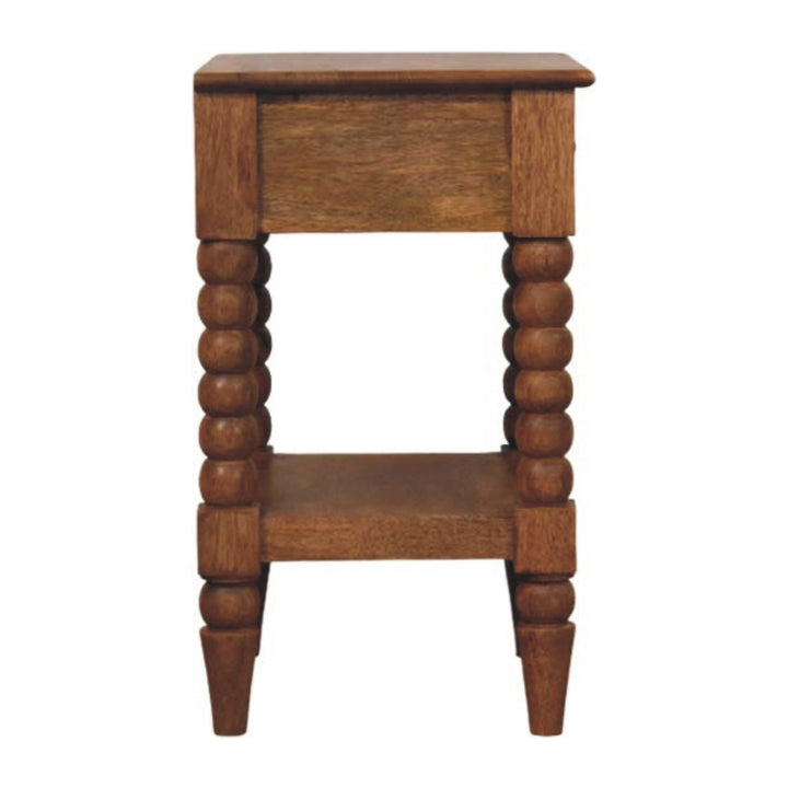 Spindle Bedside Table