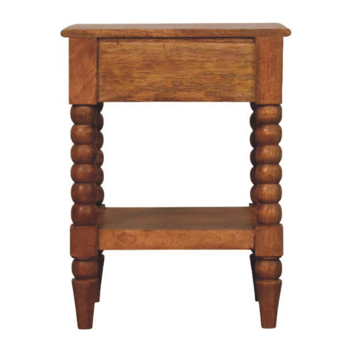 Spindle Bedside Table