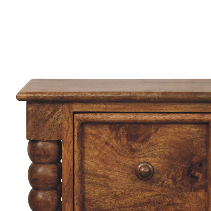Barley Twist 2-Drawer Bedside