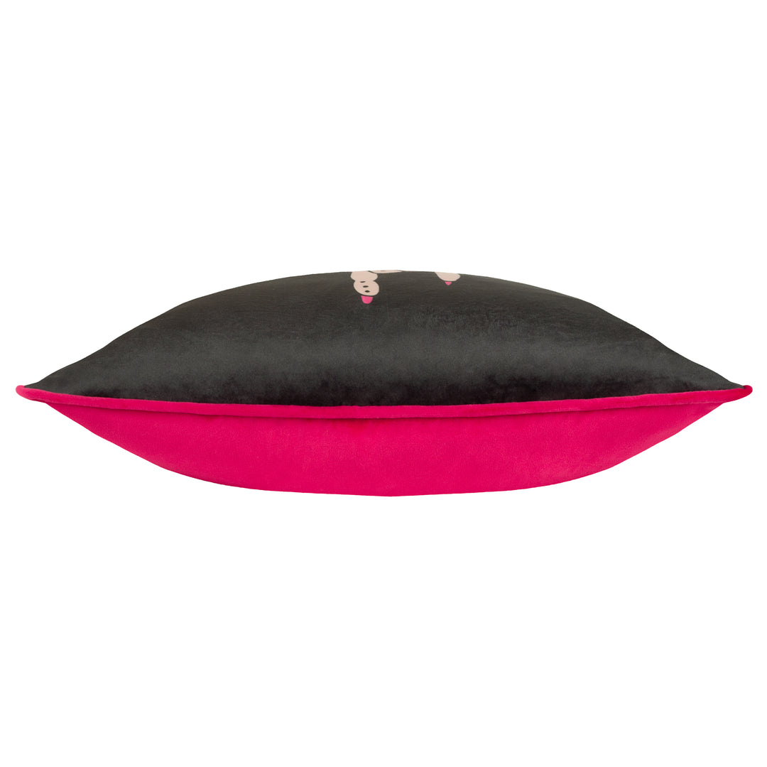 INKED YOU ROCK 43X43 CUSHION CASE BLACK/PINK