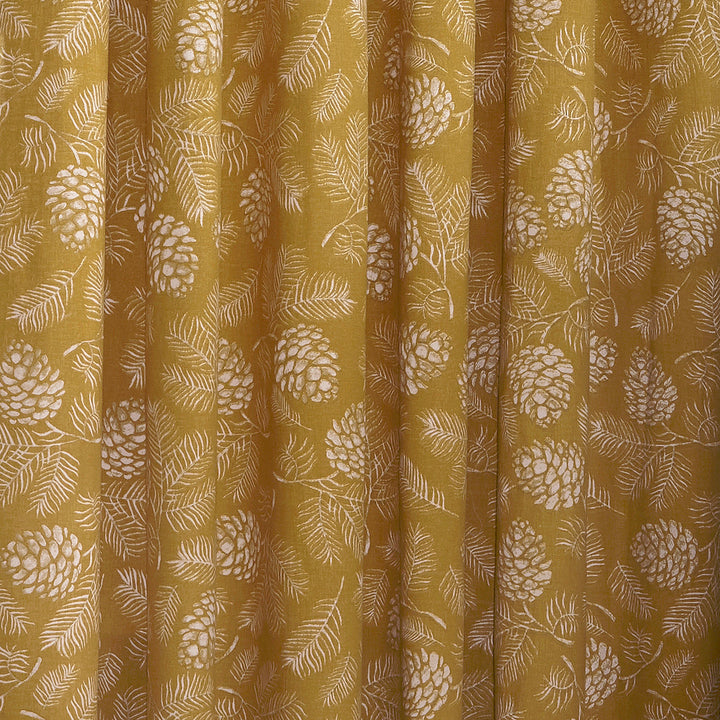 IRWIN 117X137 R/TOP CURT MUSTARD
