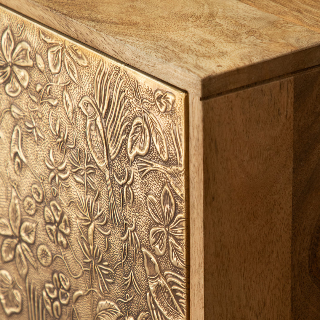 Isadora Cabinet Antique Brass - image 4