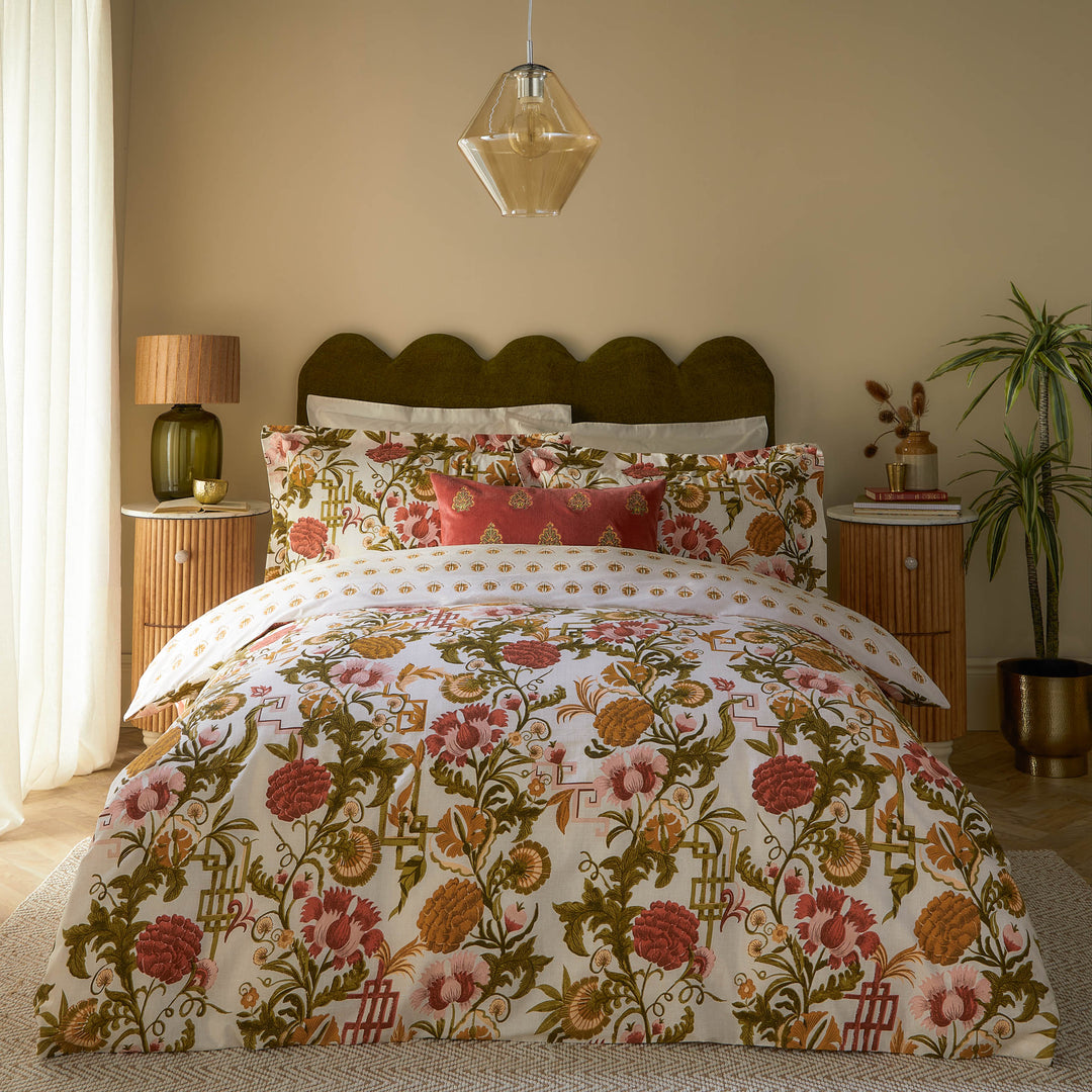 Ishana Double Duvet Set Russet