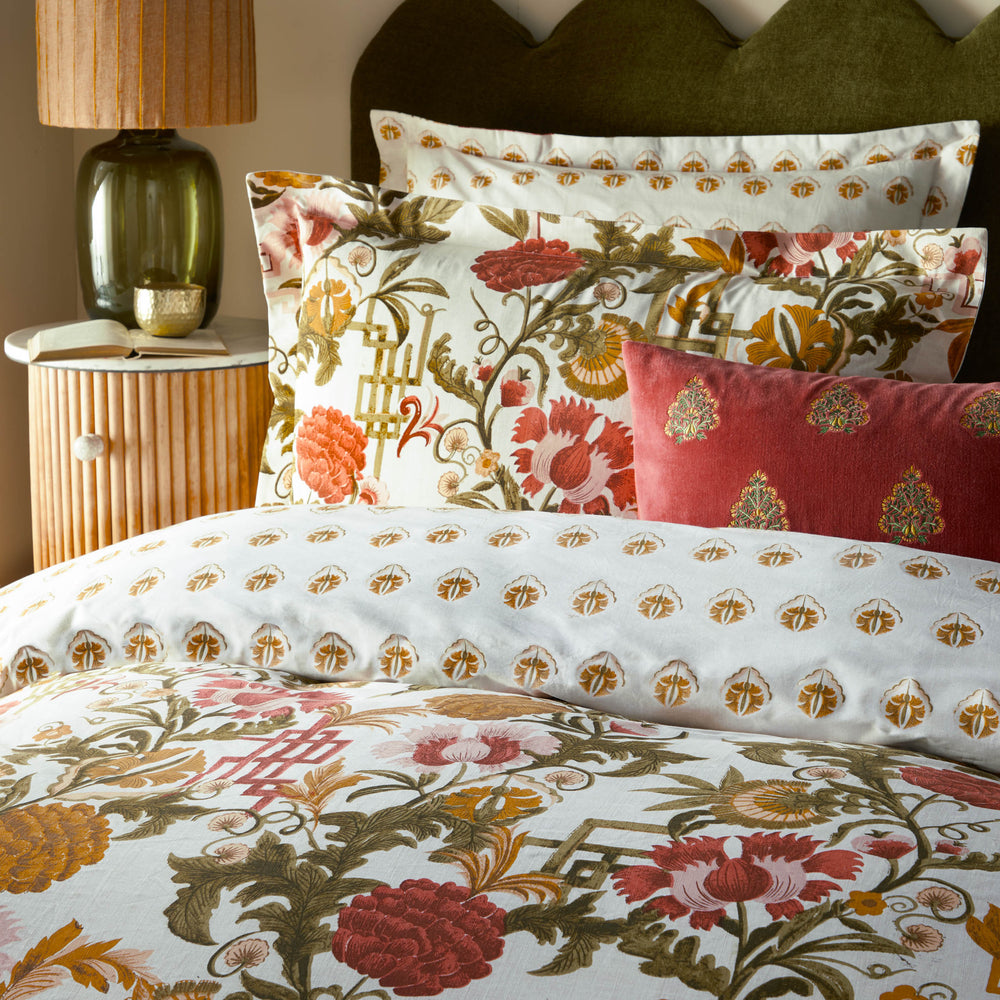 Ishana King Size Duvet Set Russet - image 2
