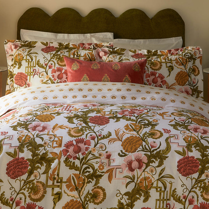Ishana Super King Duvet Set Russet - image 3
