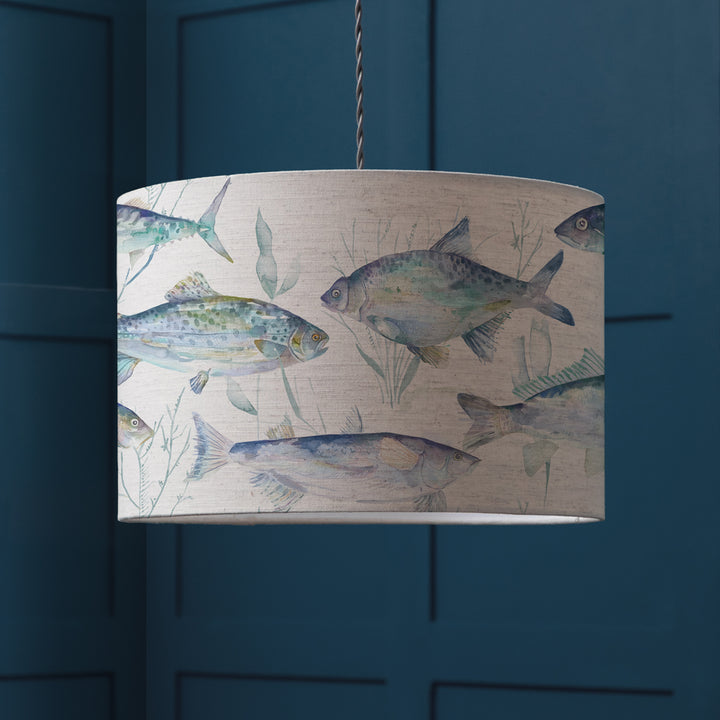 IVES WATERS EVA 30X21CM LAMPSHADE MARINE