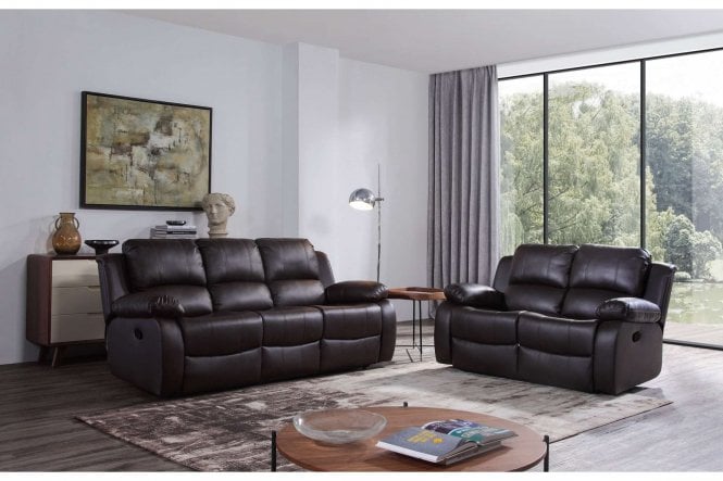 Valencia Air Leather 3+2 Recliners