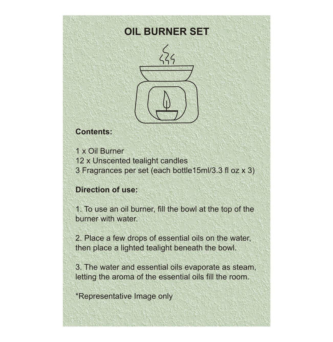 Nickel Oil Burner Set (Summer)