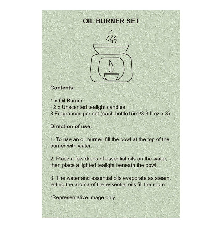 Nickel Oil Burner Set (Summer)