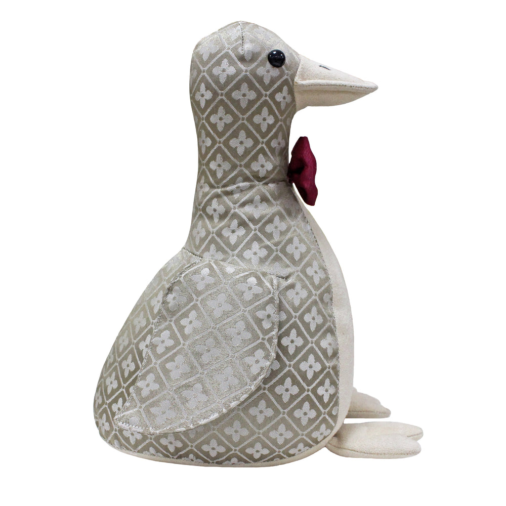 Jacquard Duck Doorstop - Multicolour - image 2