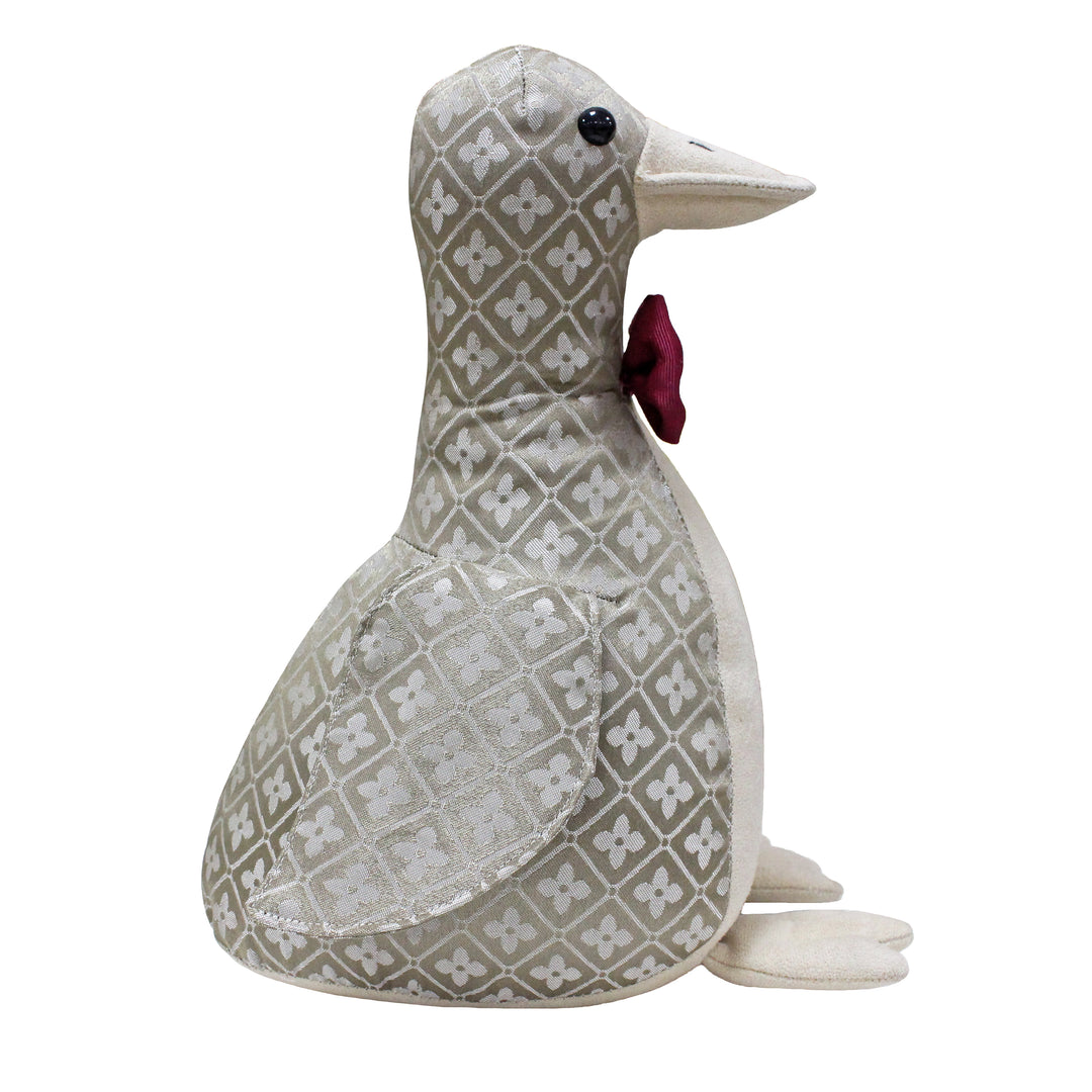 Jacquard Duck Doorstop - Multicolour - image 2