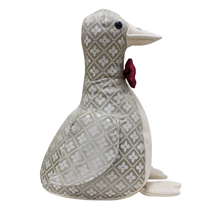 Jacquard Duck Doorstop - Multicolour - image 2
