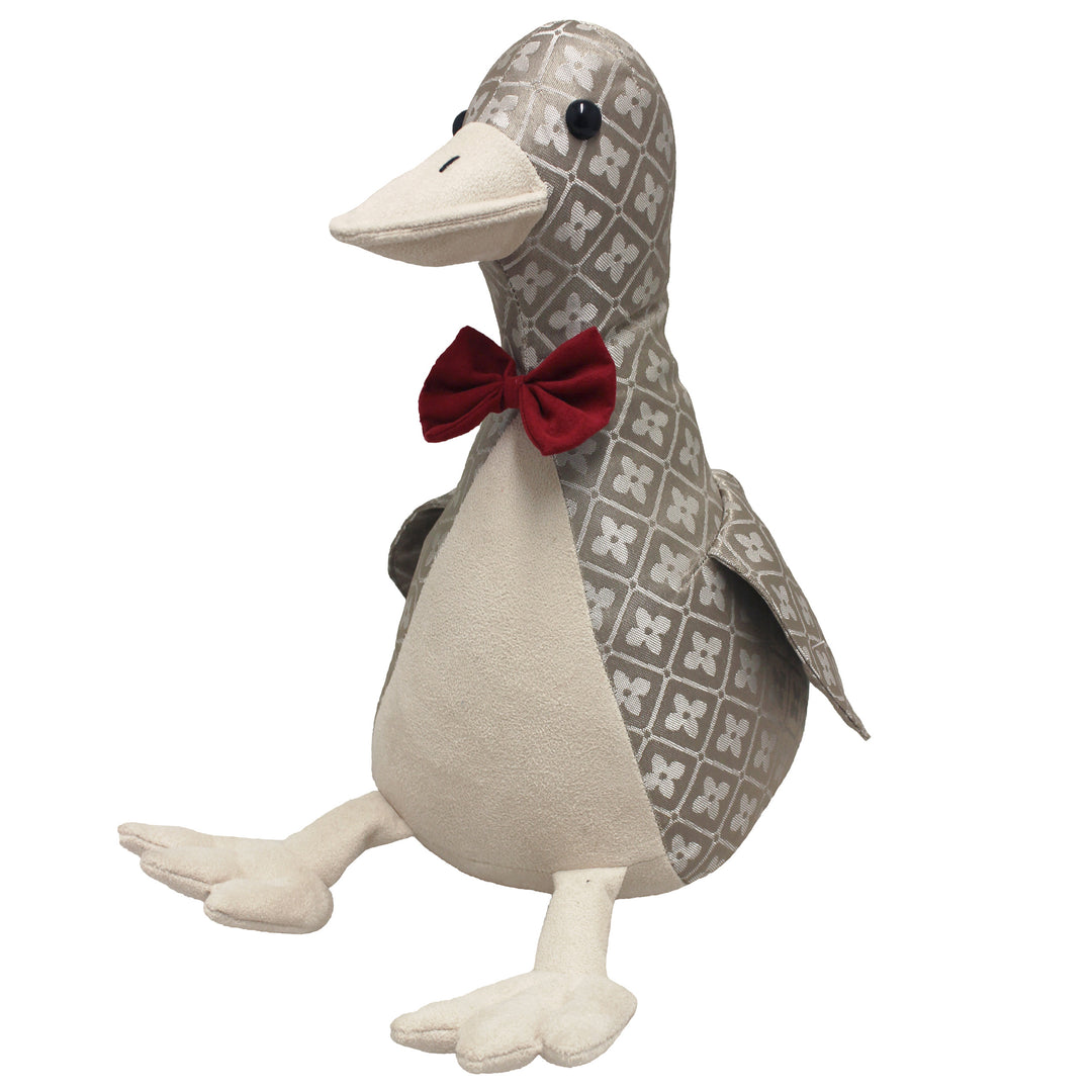Jacquard Duck Doorstop - Multicolour