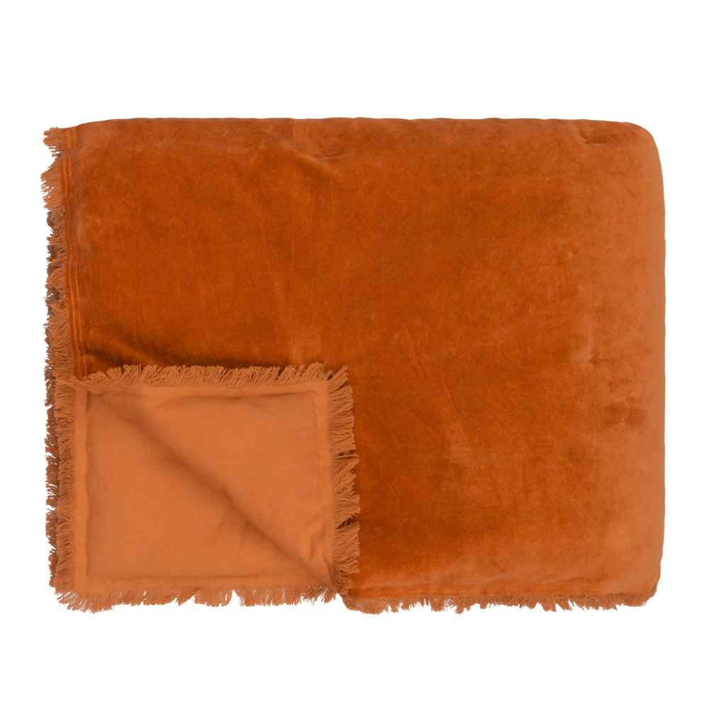 Jaye 140x220 Filled Bedspread Rust - image 2