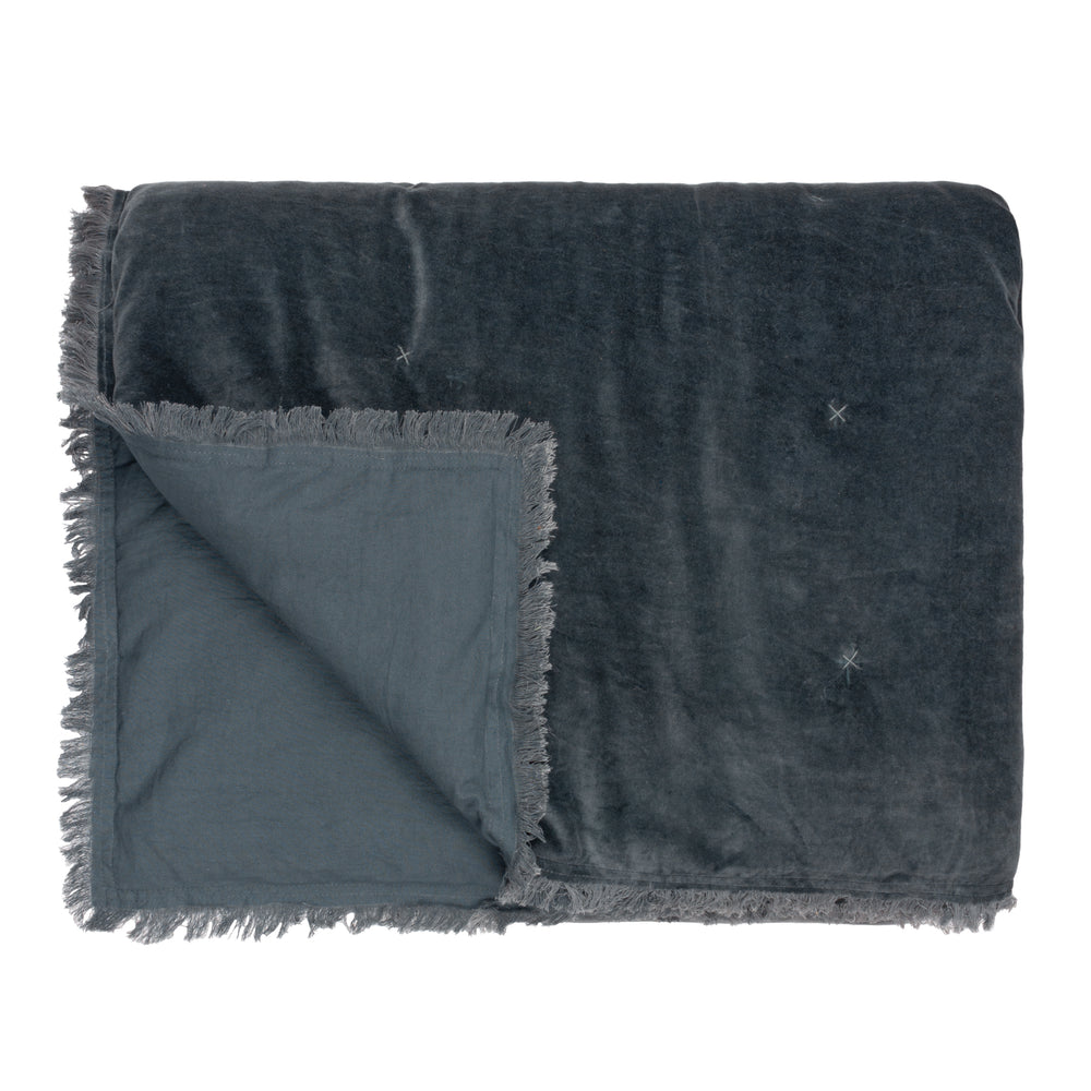 Jaye 140x220 Filled Bedspread Slate - image 2