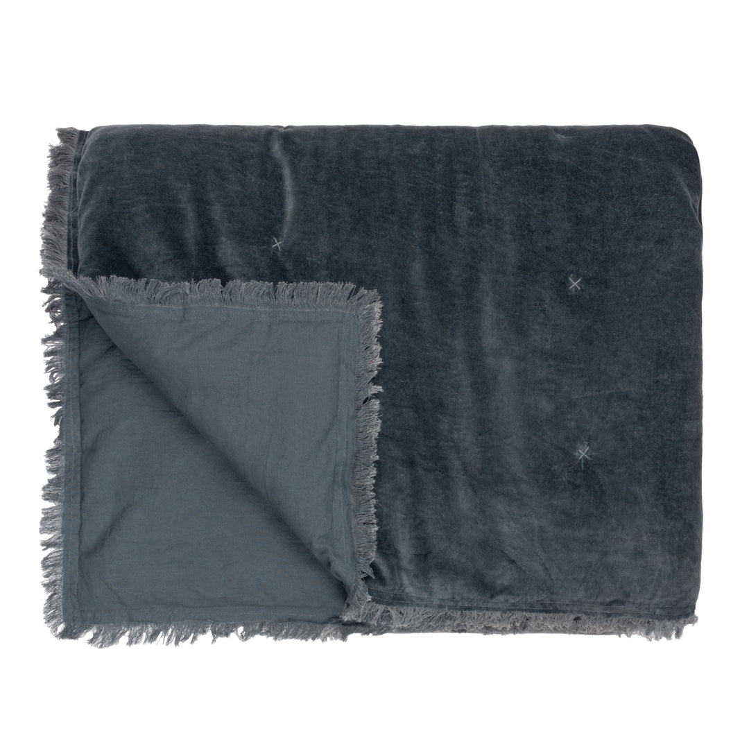 Jaye 140x220 Filled Bedspread Slate - image 2