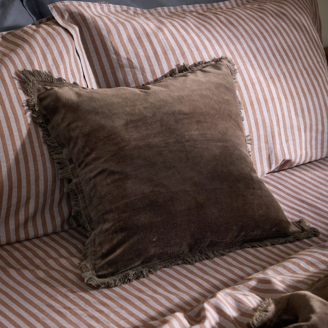 Jaye 45x45 Cushion Case Bitter Chocolate