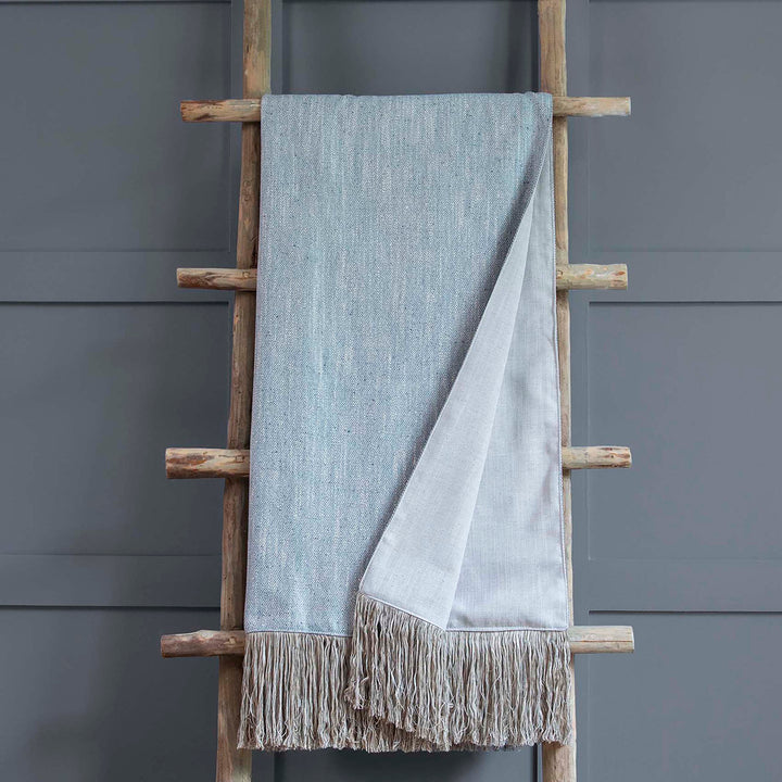 JEDBURGH 136X200 THROW BLUEBELL