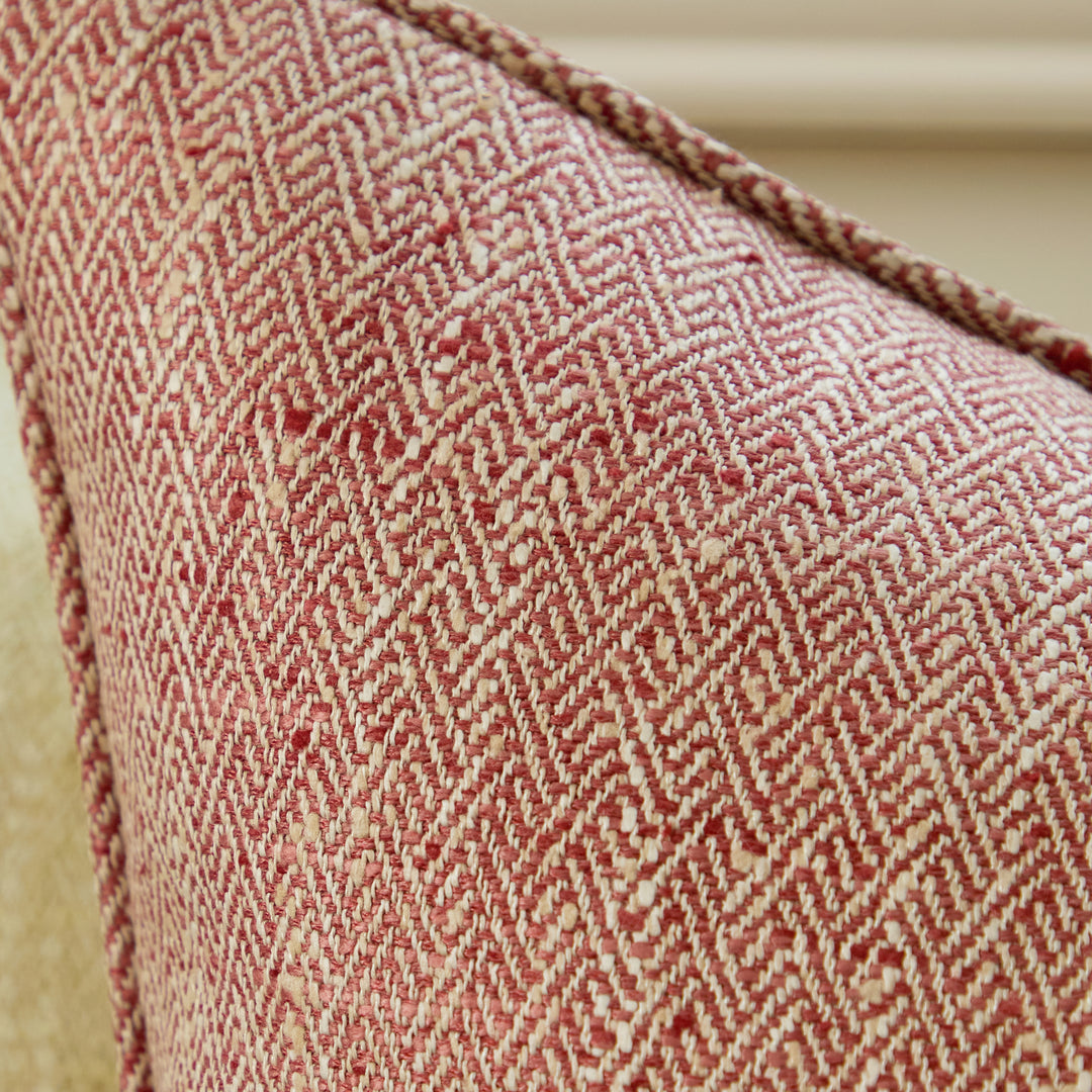 JEDBURGH 50X50 CUSHION CASE GARNET