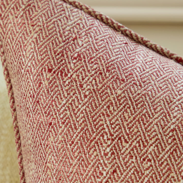 JEDBURGH 50X50 CUSHION CASE GARNET