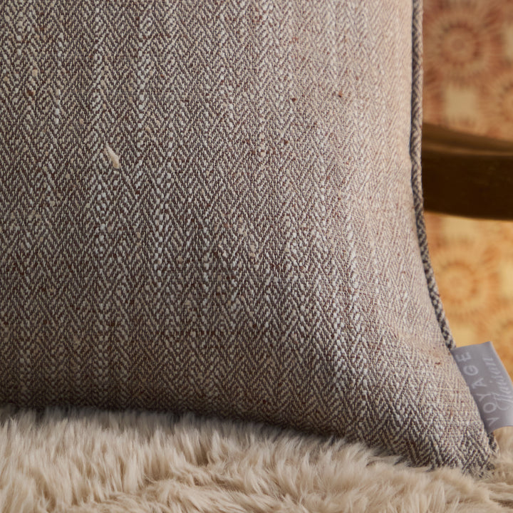 JEDBURGH 50X50 CUSHION CASE NUT