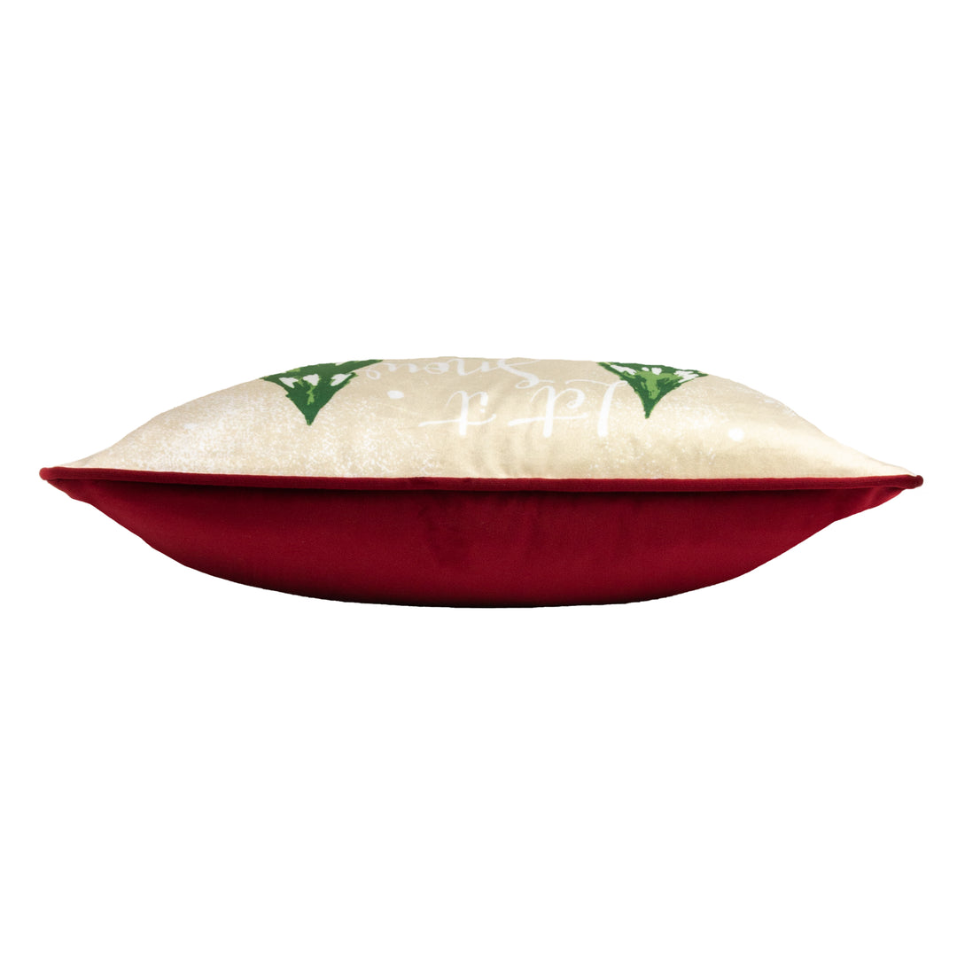 JOLLY SANTA LET IT SNOW 43X43 CUSHION CASE MULTI